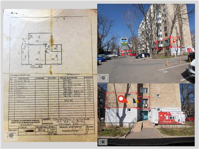 Ap. 3 camere,51 mp (cu centrala termica) Aleea Campul cu Flori 3, Bl M49, Sect.6  0% COMISION